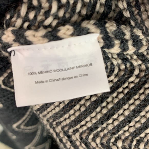 Tory Burch Kent Merino Wool Knit Sweater Dress Size Medium gray - Picture 7 of 10